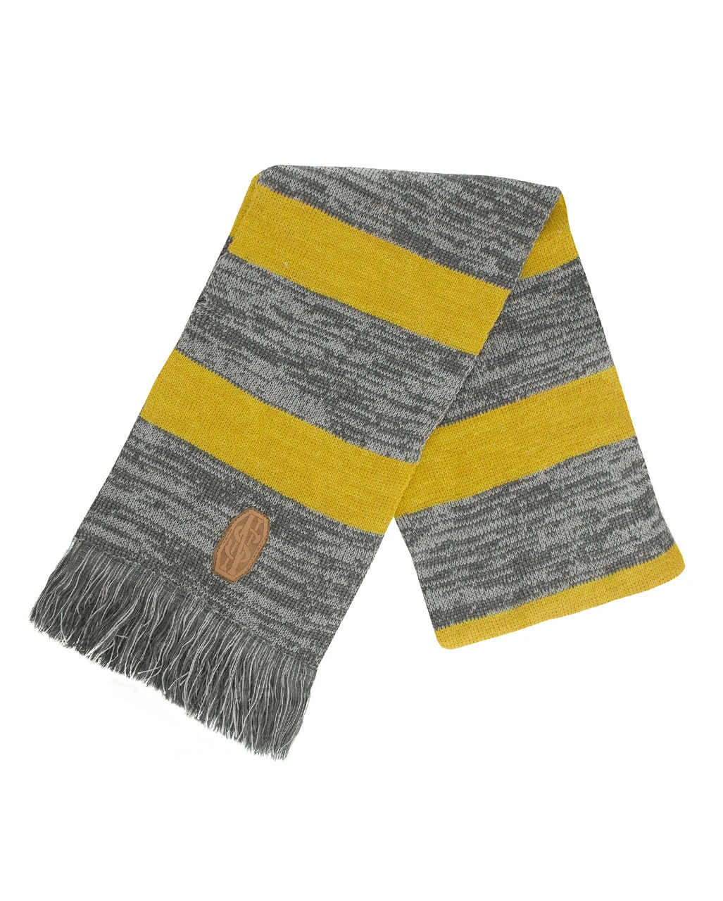 Grau-Gelber Newt Scamander Schal 4 Grau-Gelber Newt Scamander Schal – Bild 2