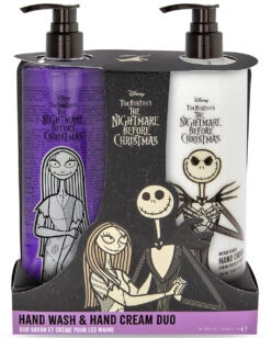 Nightmare Before Christmas Seife & Handcreme Duo -Karneval Kostüm Laden nightmare before christmas hand wash and cream duo jack und sally handseife und handcreme halloween seife 53570 2