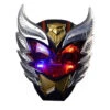 Kinder Maske Roboter Mit Licht 1 Kinder Maske Roboter Mit Licht -Karneval Kostüm Laden ninja krieger maske mit licht ninja kunststoff maske beleuchtet faschingsmaske 28723 1