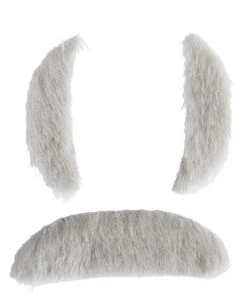 Großvater Augenbrauen & Schnurrbart -Karneval Kostüm Laden opa augenbrauen und schnurrbart grandpa eyebrows and mustache 39684 03