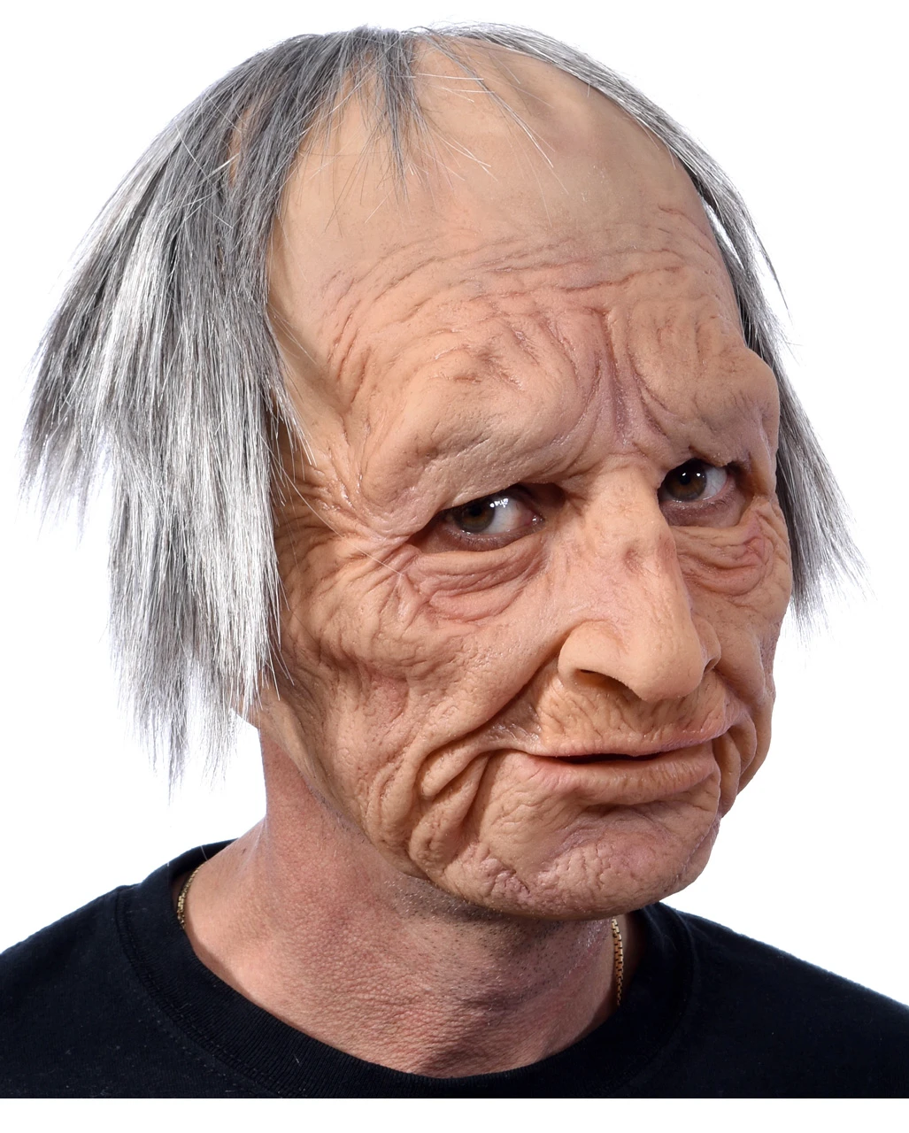 Opa Maske Mit Haaren 4 Opa Maske Mit Haaren – Bild 2