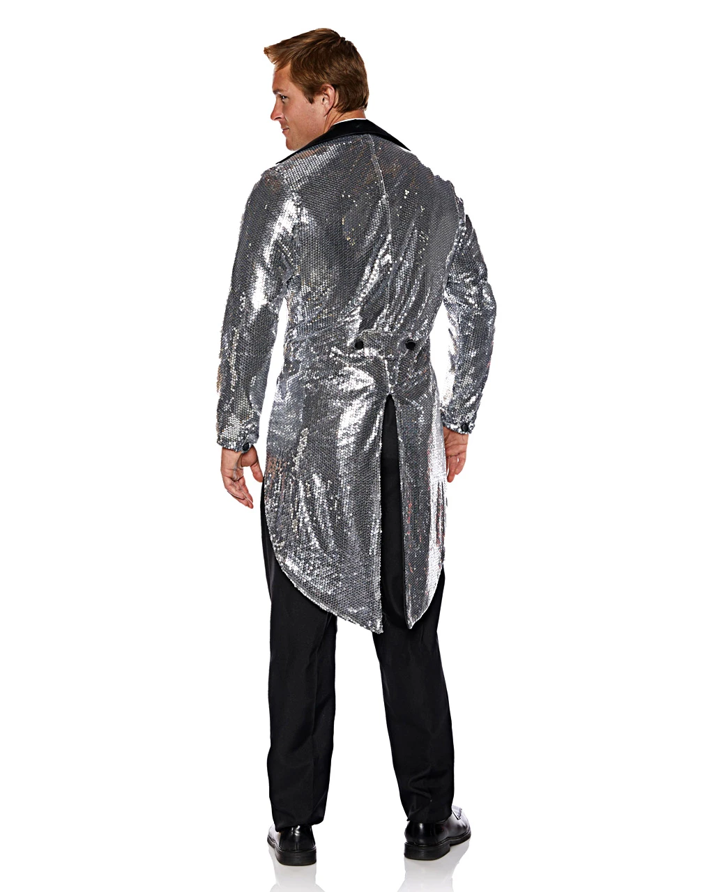 Pailletten Frack Silber 4 Pailletten Frack Silber – Bild 2