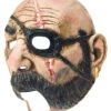 Seeräuber Maske Ben Mit Augenklappe -Karneval Kostüm Laden piraten maske ben mit augenklappe seeraeuber latexmaske kostuemzubehoer fuer halloween und fasching 29165