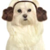 Hunde Haarreif Prinzessin Leia -Karneval Kostüm Laden prinzessin leia zoepfe fuer hunde lustige tierverkleidung kostueme fuer tiere 27506