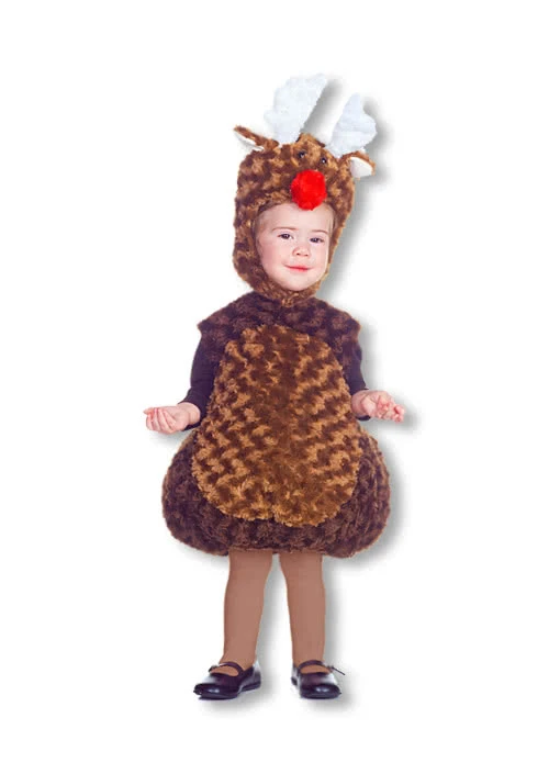Red Nose Plüschrentier Babykostüm 3 Red Nose Plüschrentier Babykostüm