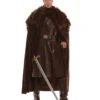 Mittelalter Umhang Mit Kunstfell Braun -Karneval Kostüm Laden renaissance umhang mit kunstfell braun historisches ritter kostuem 26623