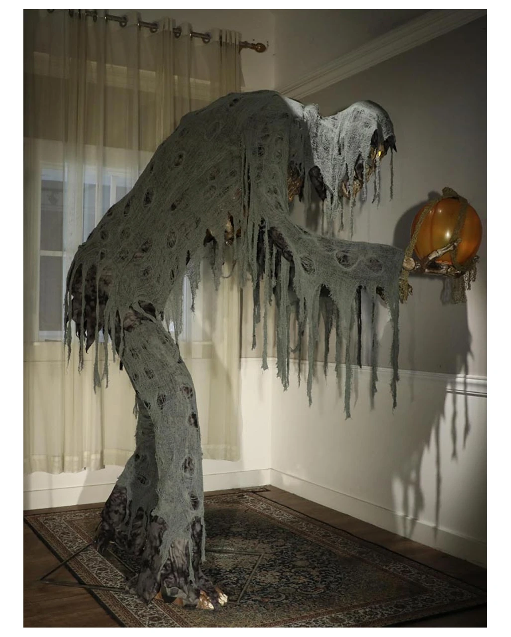 Großer Jack Reaper Mit Sprechendem Kürbis Halloween Animatronic 5 Großer Jack Reaper Mit Sprechendem Kürbis Halloween Animatronic – Bild 3