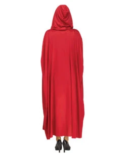 Roter Umhang Mit Kapuze Unisex -Karneval Kostüm Laden roter kapuzen umhang roter umhang mit kapuze red hooded cape 39578 03