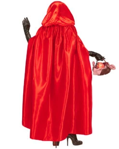 Roter Kapuzenumhang Aus Satin 8 Roter Kapuzenumhang Aus Satin -Karneval Kostüm Laden roter satin umhang maerchen kostuemzubehoer red satin cape 29377 3