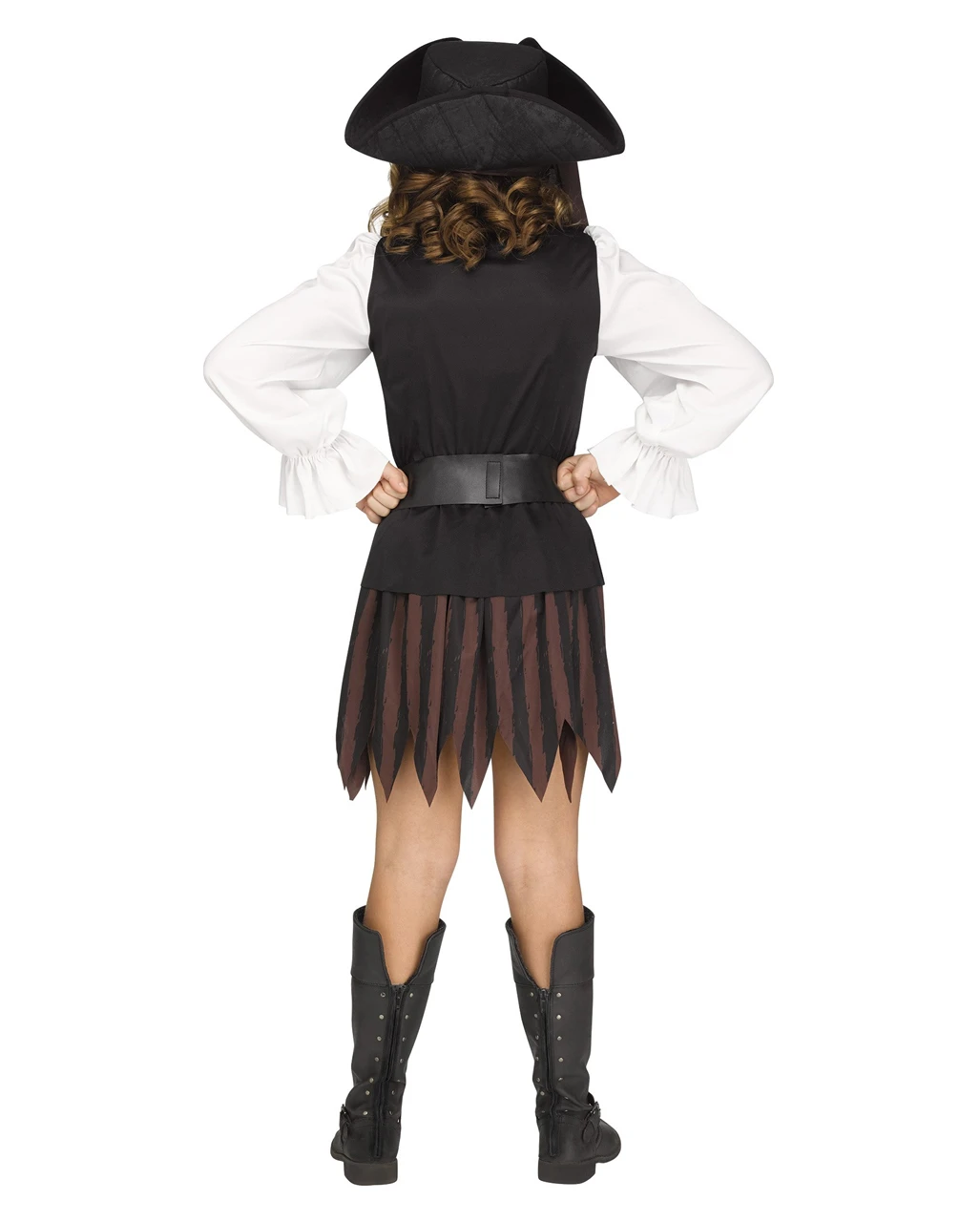 Mädchen Kostüm Rustikale Piratin 4 Mädchen Kostüm Rustikale Piratin – Bild 2
