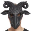 Teuflische Widder Maske -Karneval Kostüm Laden satanistische hammel schaumlatex maske halloween maske halloween halbmase halloween kostuem zubehoer 39416