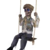 Schaukelnder Skelett Boy Animatronic -Karneval Kostüm Laden schaukelnder skelett boy halloween animatronic halloween figur halloween deko 28011