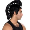 Iro Perücke Mit Zöpfen Schwarz 1 Iro Perücke Mit Zöpfen Schwarz -Karneval Kostüm Laden schwarze irokesen peruecke mit zoepfen black mohawk wig with pigtails 64992