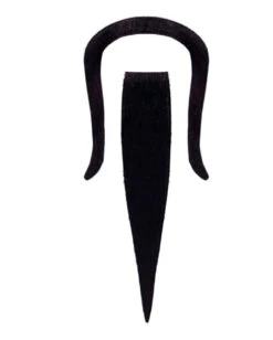 Dschinghis Khan Bart Schwarz 7 Dschinghis Khan Bart Schwarz -Karneval Kostüm Laden schwarzer chinesen bart chinesen schnurrbart und spitzbart chinese beard 36732 03