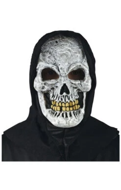 Weißer Totenkopf Maske
