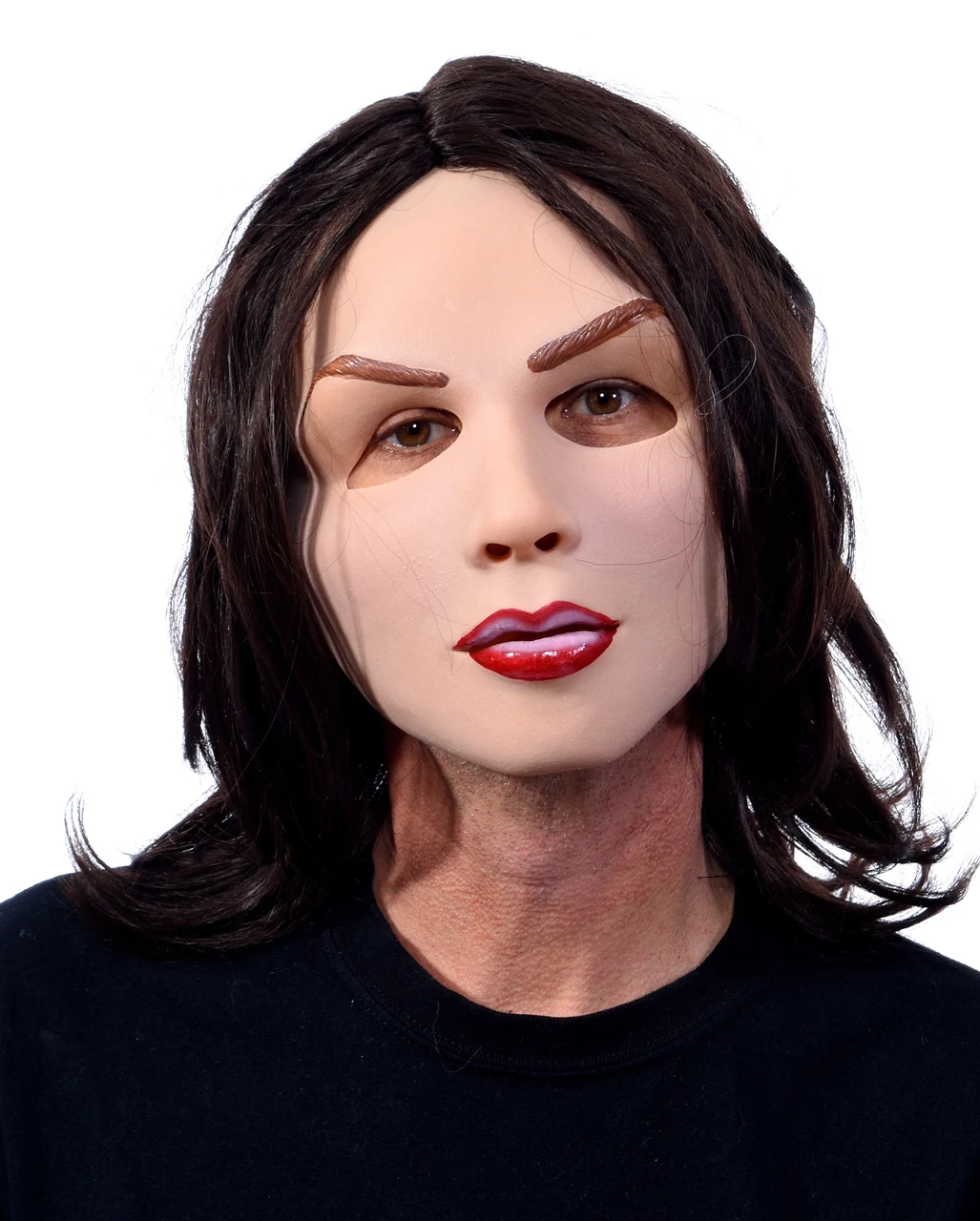 Sexy Frauenmaske Mit Schmollmund 3 Sexy Frauenmaske Mit Schmollmund