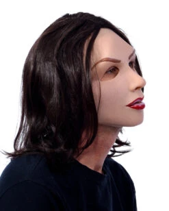 Sexy Frauenmaske Mit Schmollmund 8 Sexy Frauenmaske Mit Schmollmund -Karneval Kostüm Laden sexy frauenmaske cross dresser maske travestie show maske lady mask with wig 21270 03