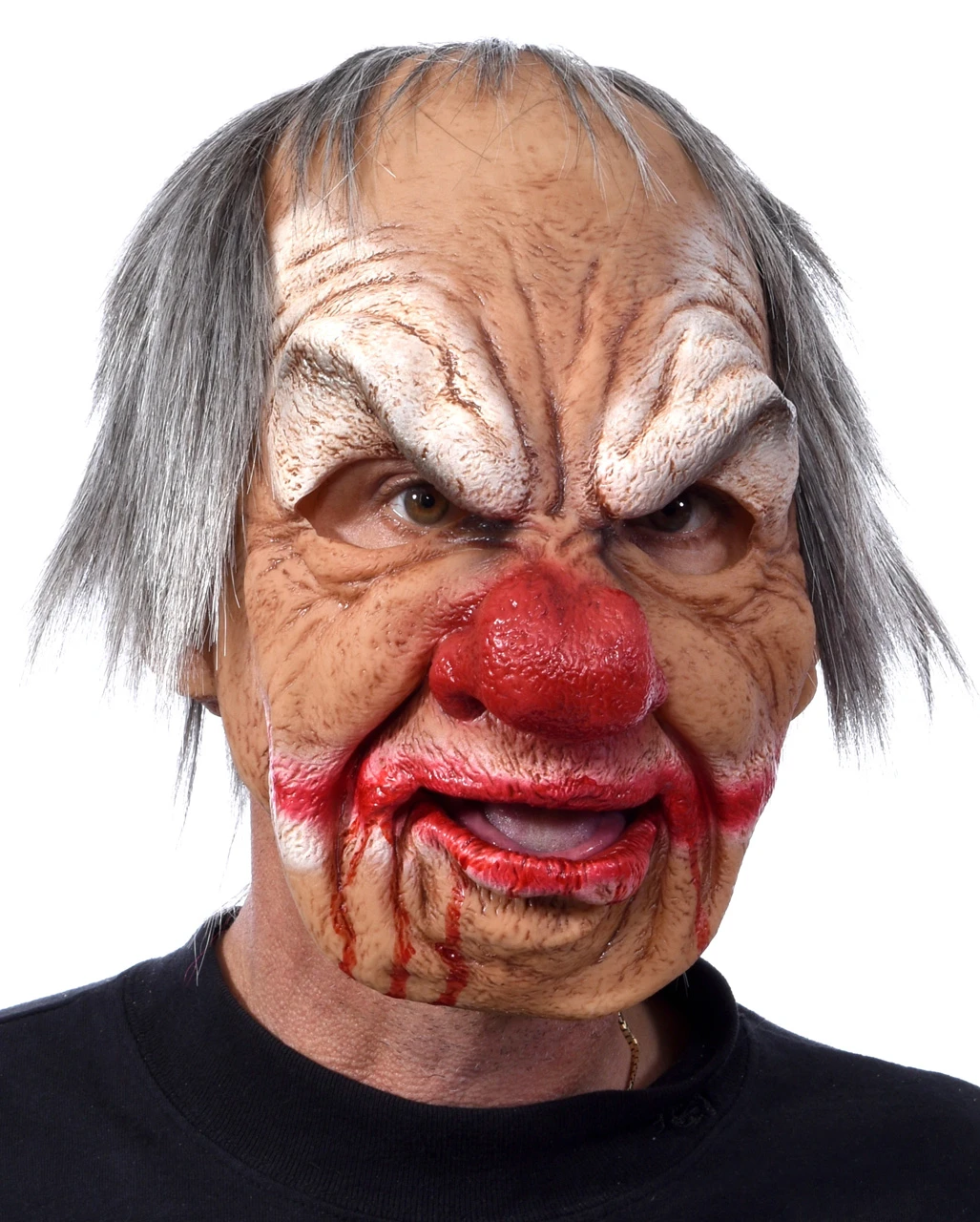 Smiley Killerclown Maske 4 Smiley Killerclown Maske – Bild 2