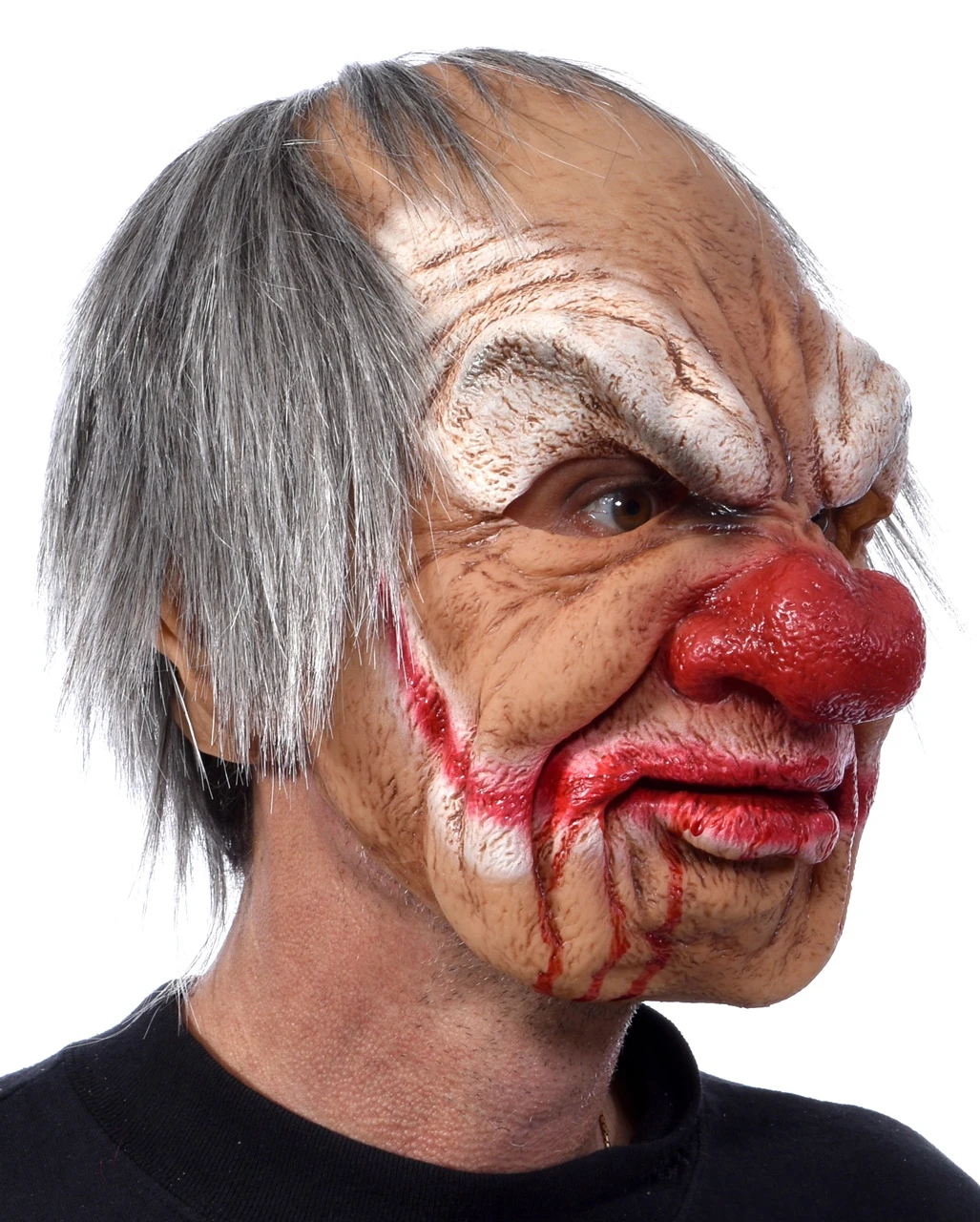 Smiley Killerclown Maske 5 Smiley Killerclown Maske – Bild 3