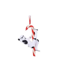 Stormtrooper Mit Candy Cane Weihnachtskugel Star Wars