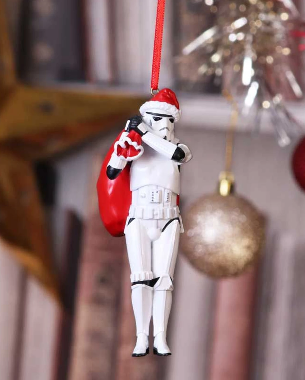 Star Wars Stormtrooper Mit Nikolaussack Weihnachtsornament 7 Star Wars Stormtrooper Mit Nikolaussack Weihnachtsornament – Bild 5