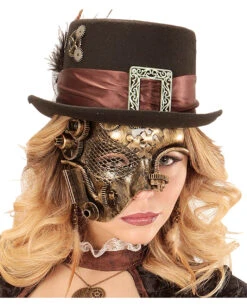 Steampunk Phantom Augenmaske -Karneval Kostüm Laden steampunk phantom maske steampunk maske steampunk mask 25136 04