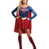 Supergirl Frauenkostüm Mit Cape 2 Supergirl Frauenkostüm Mit Cape -Karneval Kostüm Laden supergirl damenkostuem mit cape super girl verkleidung lizenzartikel supergirl adult costume 37151