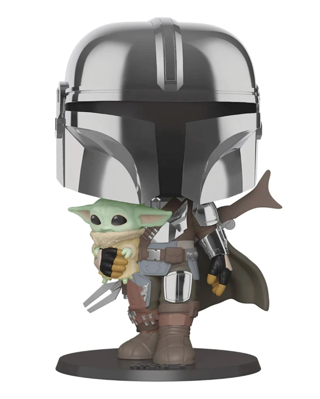 The Mandalorian & The Child 10" Super Sized Funko POP! 3 The Mandalorian & The Child 10" Super Sized Funko POP!