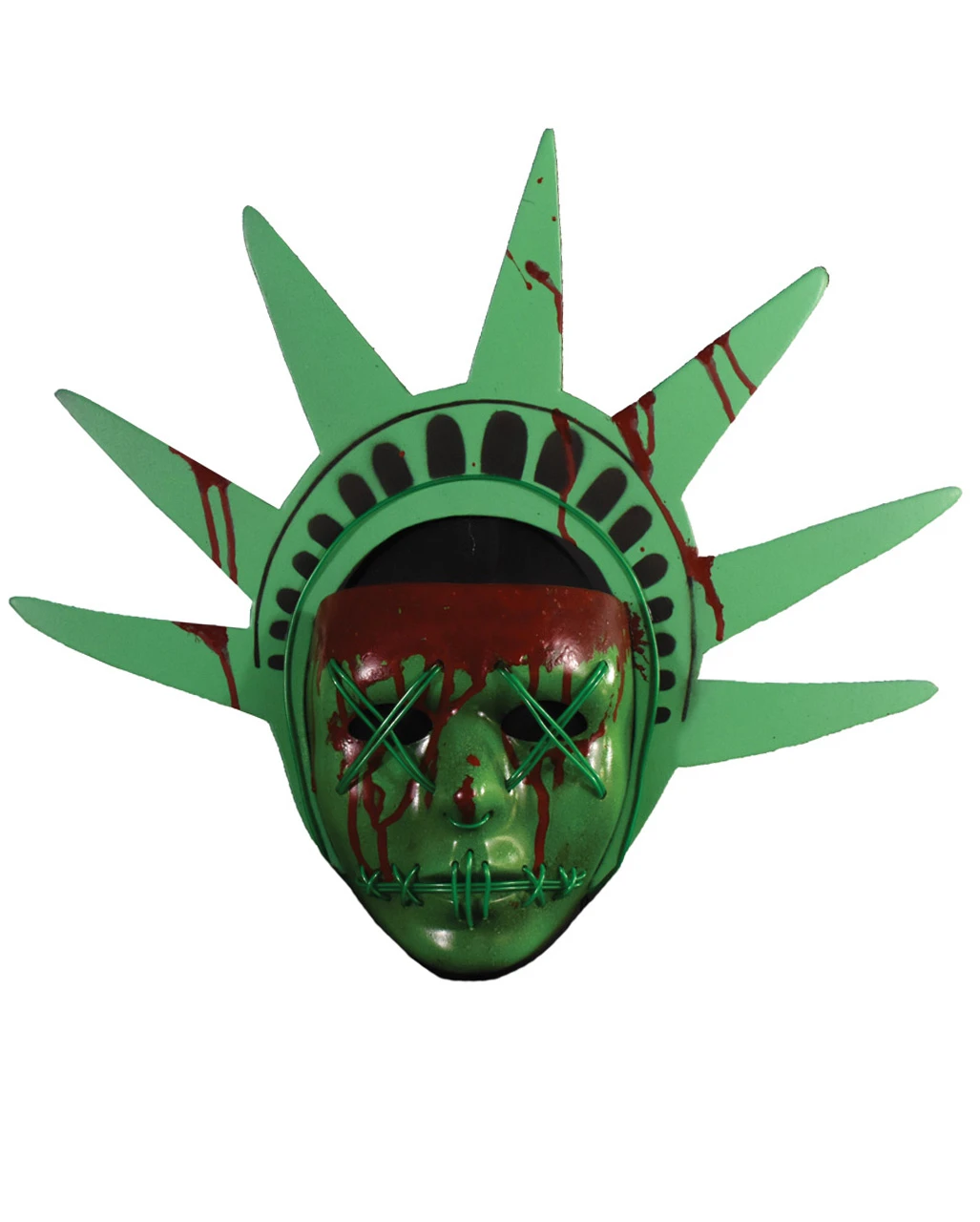 Lady Liberty Maske Mit Lichteffekt - The Purge Election Year 3 Lady Liberty Maske Mit Lichteffekt - The Purge Election Year