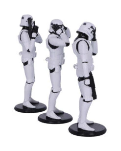 Three Wise Stormtropper Dekofiguren -Karneval Kostüm Laden three wise stormtrooper figuren three wise stormtrooper figurines star wars merchandise 39559 04