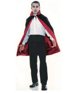 Kurzes Vampir Cape -Karneval Kostüm Laden unisex vampir umhang vampir wende umhang dracula cape vampire cape 20739 03