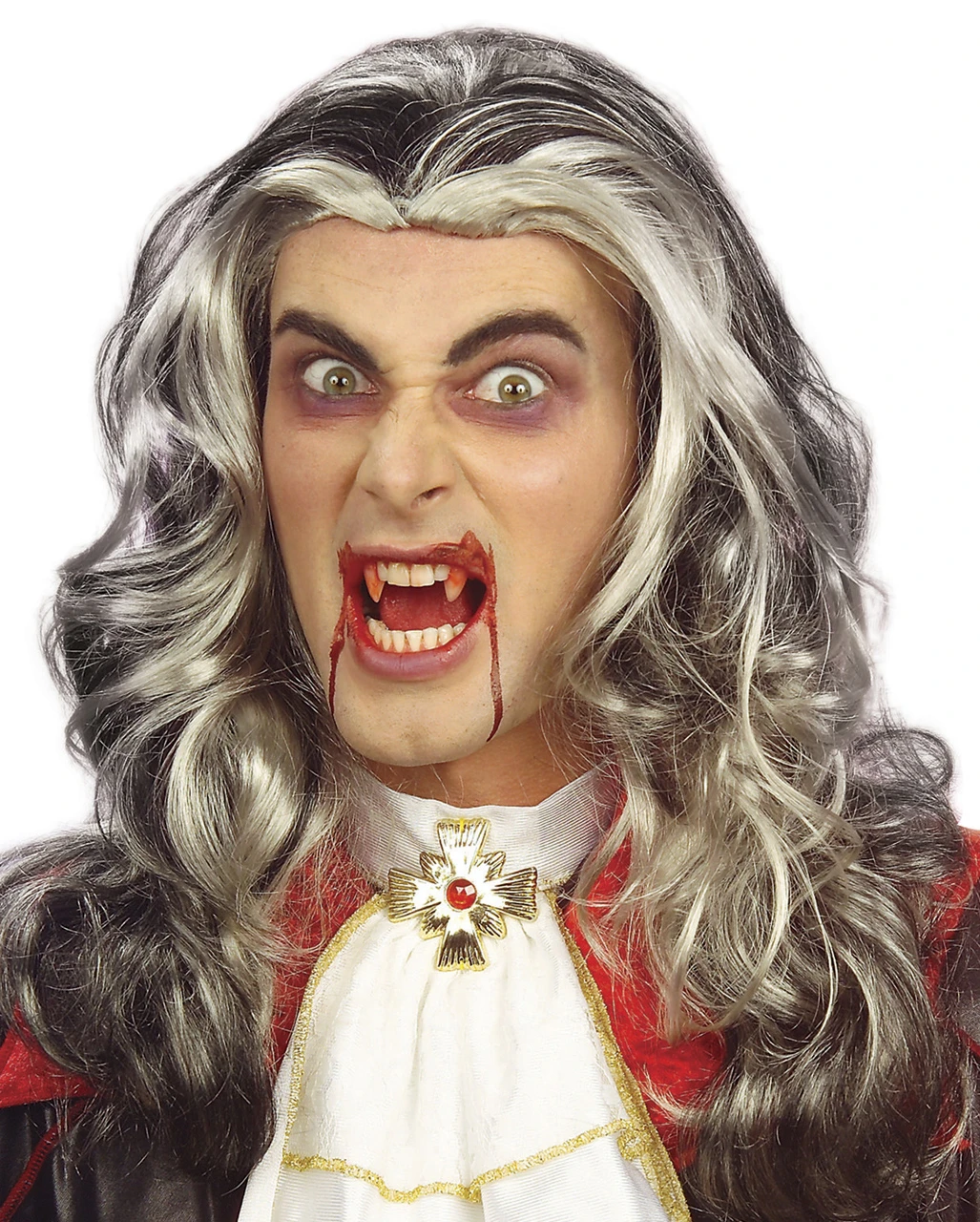 Vampir Perücke 3 Vampir Perücke