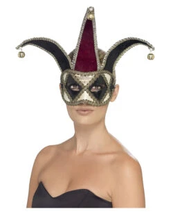 Venezianische Hofnarren Maske 5 Venezianische Hofnarren Maske -Karneval Kostüm Laden venezianische harlekin augenmaske venezianische maske fuer maskenbaelle venezianische hofnarren maske 24562 2