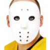 Weiße Hockey Maske 1 Weiße Hockey Maske -Karneval Kostüm Laden weisse hockey maske eishockey maske halloween maske horror maske 24030