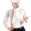 Barock Hemd Weiß -Karneval Kostüm Laden weisses barock hemd weisses rokoko hemd kostuemzubehoer kostuemaccessoire 17977 01
