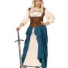 Wikinger Königin Verkleidung XL -Karneval Kostüm Laden wikinger koenigin damenkostuem xl karnevalkostuem faschings kostuem viking queen woman costume plus size 25785 ps